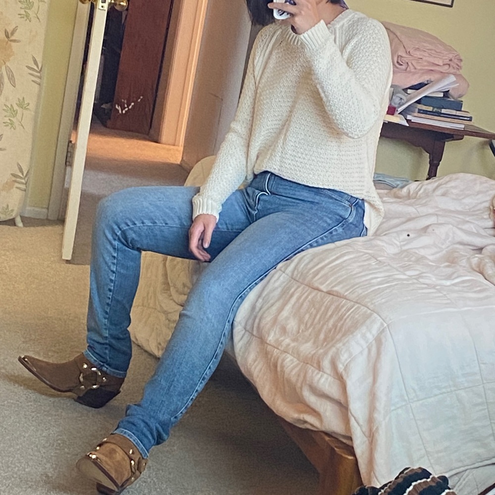 Madewell cotton blend sweater
